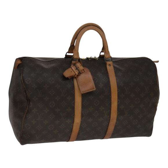 LOUIS VUITTON Monogram Keepall 50 Boston Bag M41426 - Picture 1 of 16